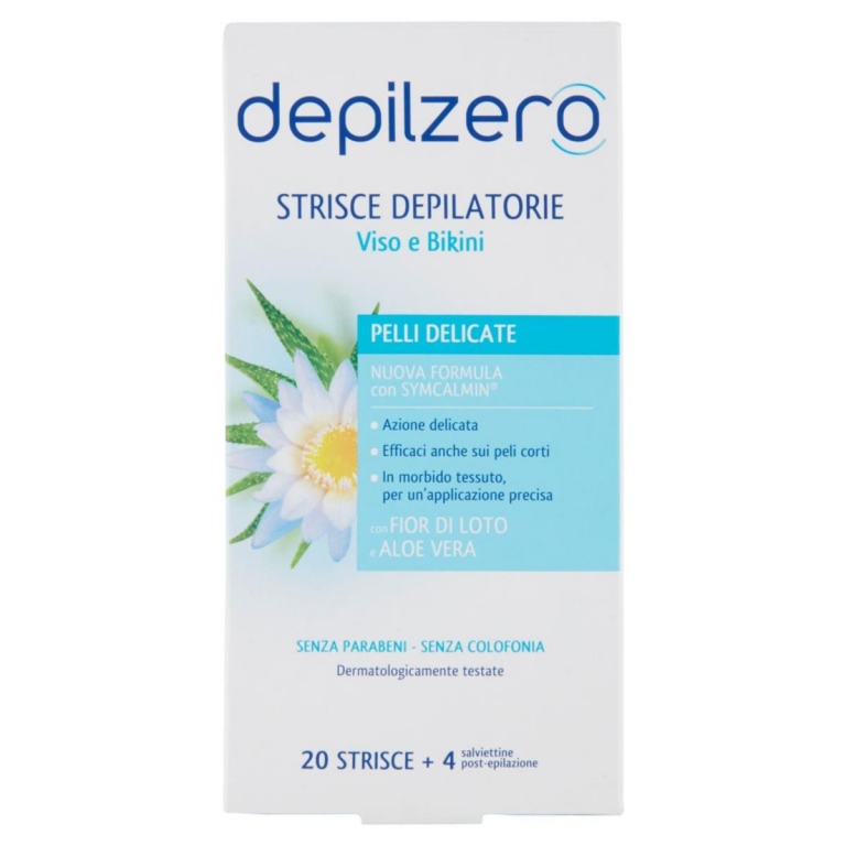 DEPILZERO STRISCE VISO/BIKINI X20 PZ